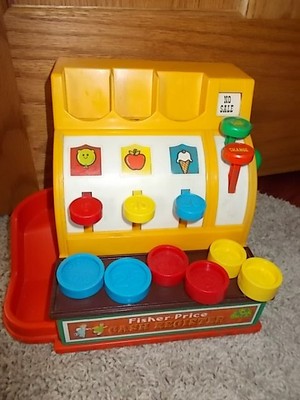 1974 fisher price cash register